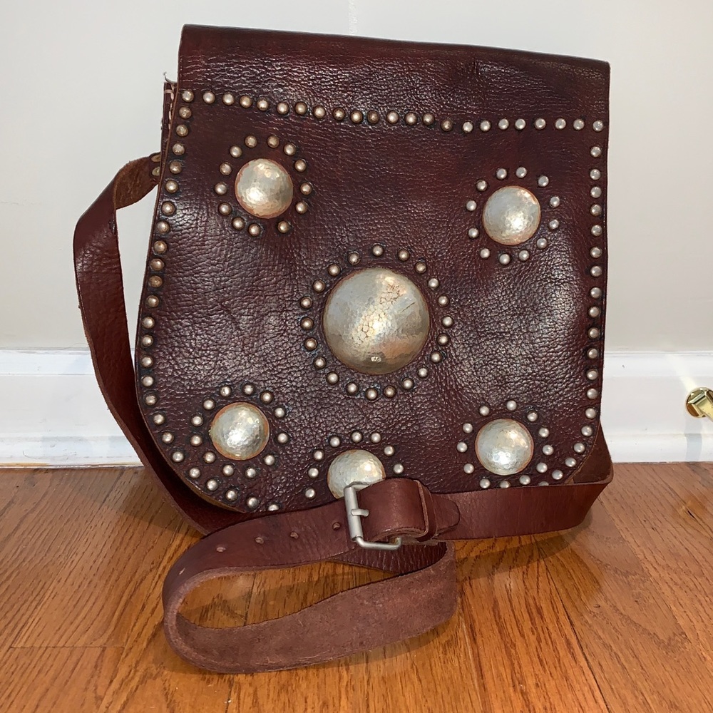 Studded crossbody bag